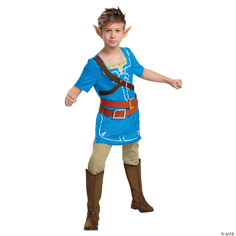 Child Link Breath Of The Wild Classic Costume Image