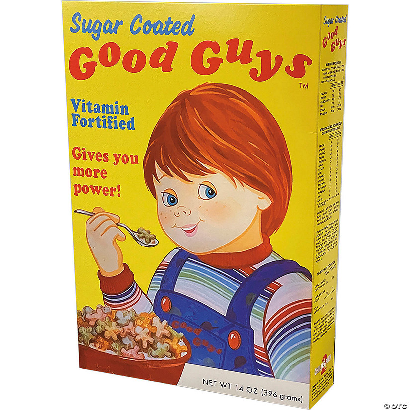 Child&amp;#8217;s Play 2&amp;#8482; Good Guy&amp;#8217;s Cereal Box Halloween Decoration Image