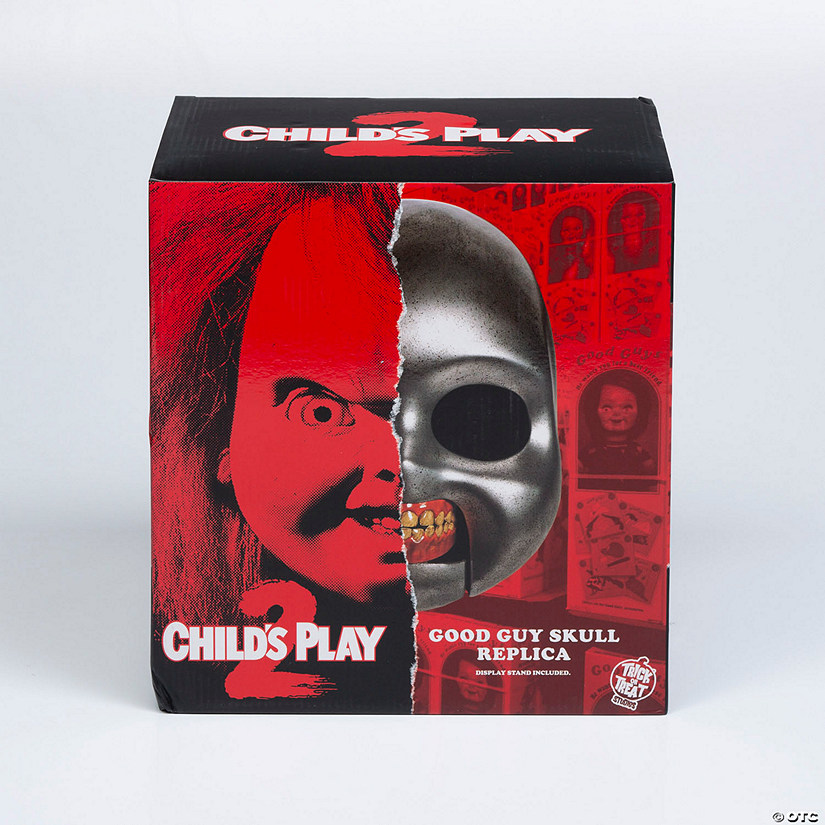 Child&amp;#8217;s Play 2&amp;#8482; Replica Chucky Good Guys Skull Prop Halloween Decoration Image