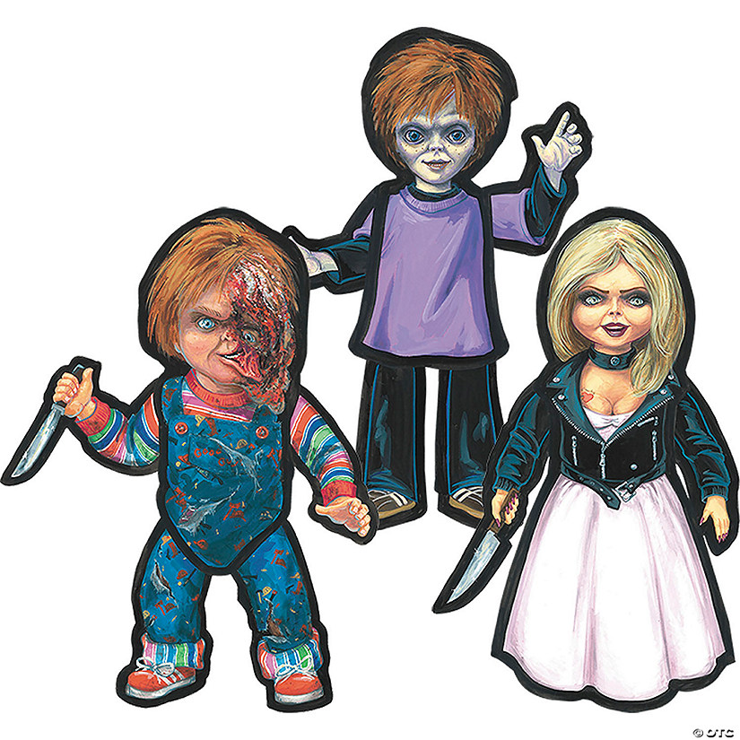 Child&amp;#8217;s Play&amp;#8482; Chucky Wall Decoration Cutouts Image