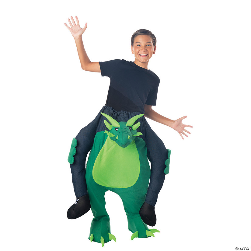 Child's Carry Me Dragon Costume Image