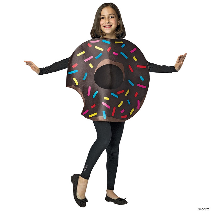 Child's Donut Bite Costume 7-10 Image