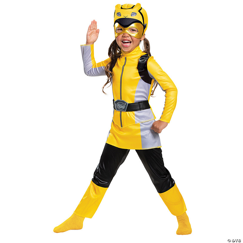 Child's Yellow Ranger Beast Morpher Costume Image