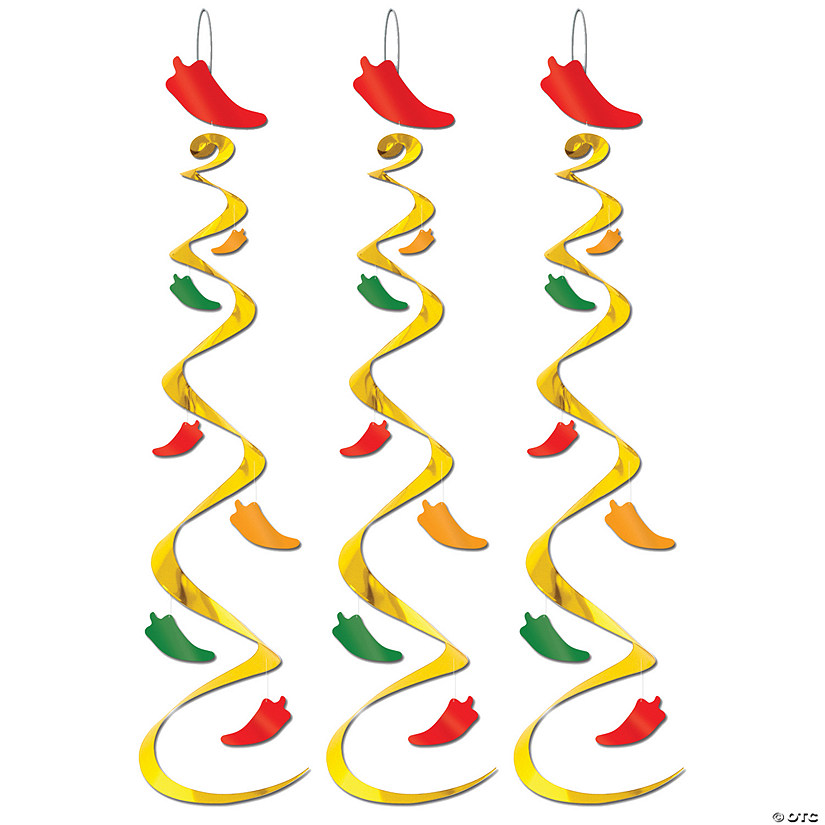 Chili Pepper Swirls Image