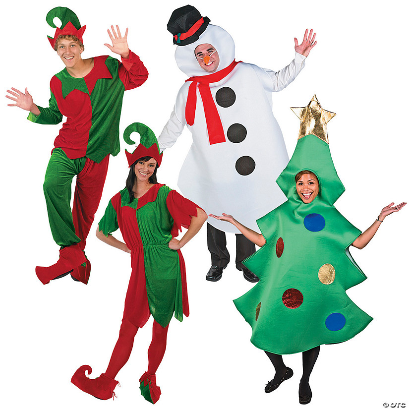 Christmas Character Deluxe Costume Kit - 11 Pc. Image