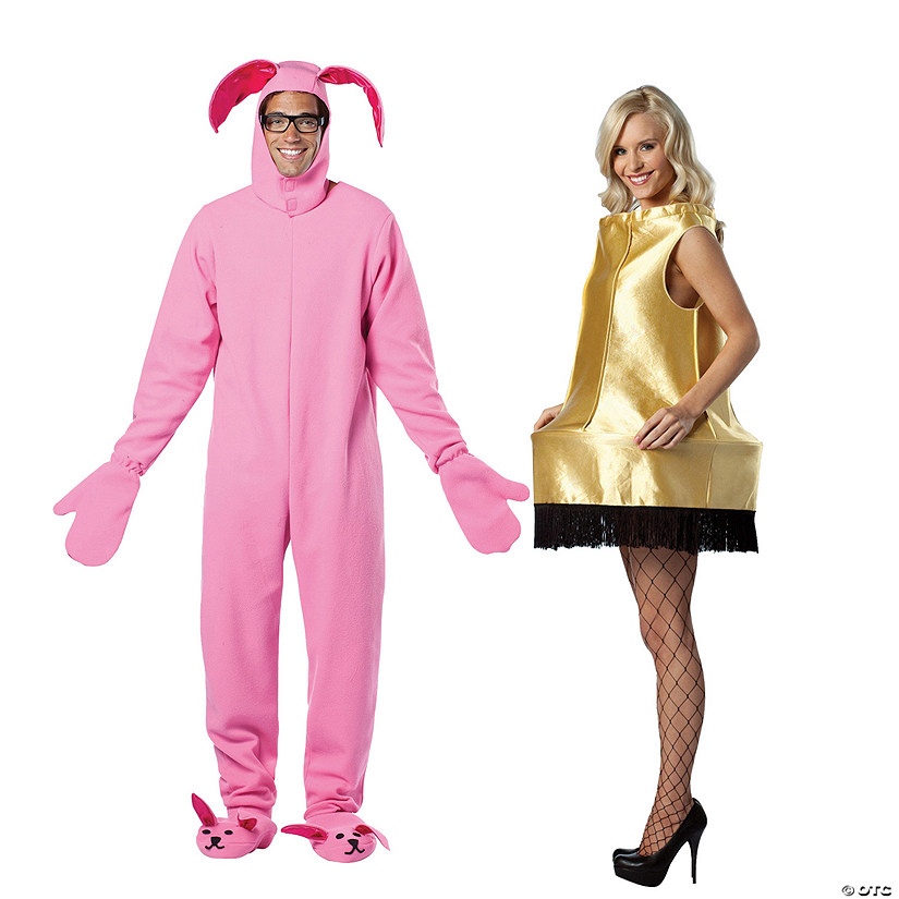 Christmas Story Lamp Couples Costumes Image