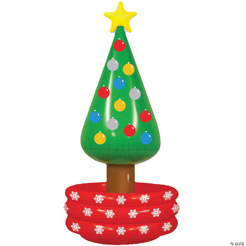 Christmas Tree Inflatable Cooler Image