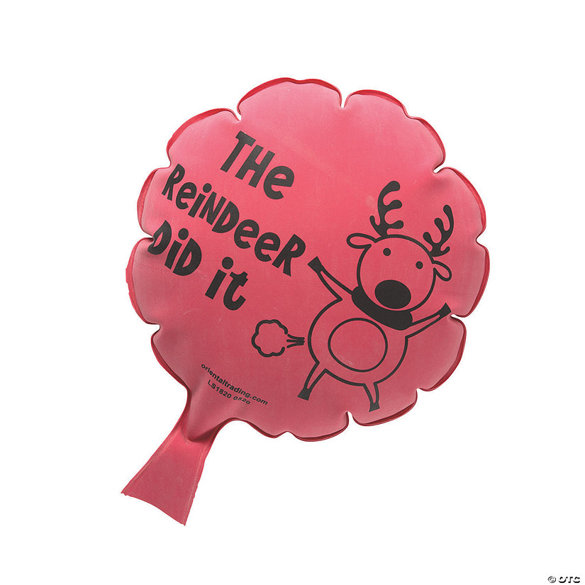 Christmas Whoopee Cushions - 12 Pc. Image