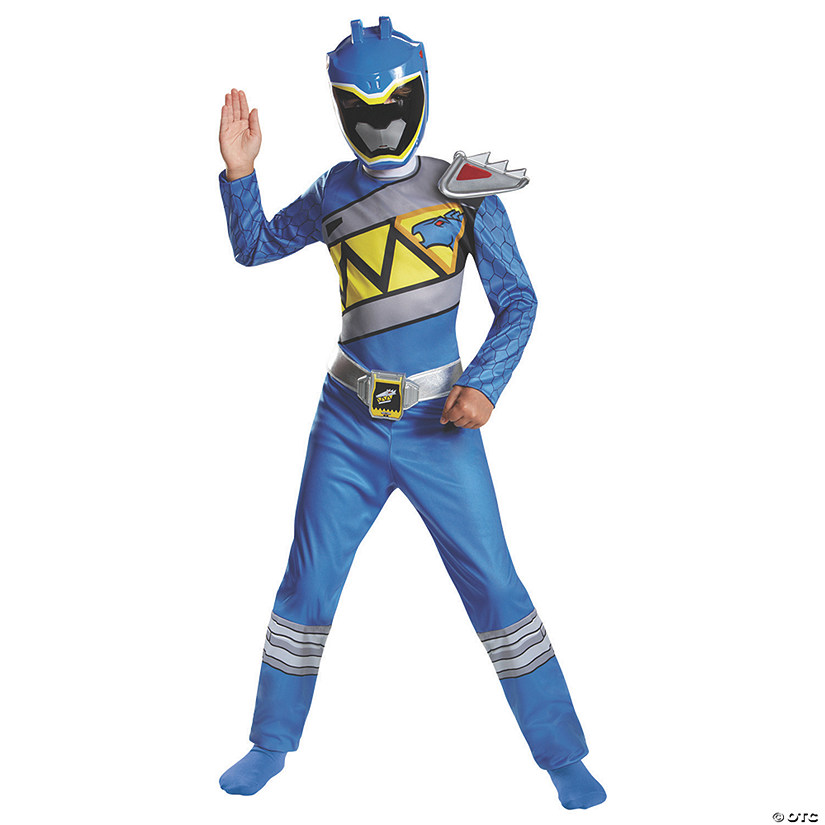 Classic Blue Ranger Dino Costume for Boys Image