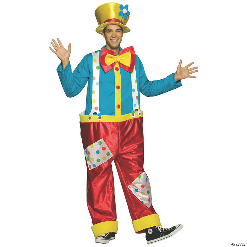 Clown Male Adult Men&#8217;s Costume Image