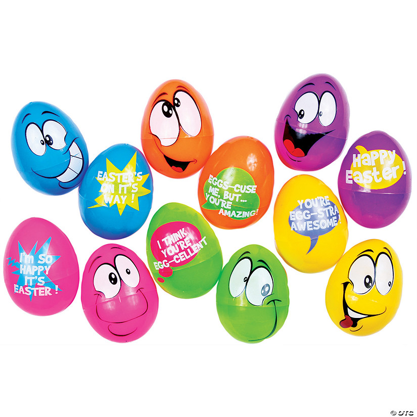 Comic Burst Easter Eggs - 6 Pack Image