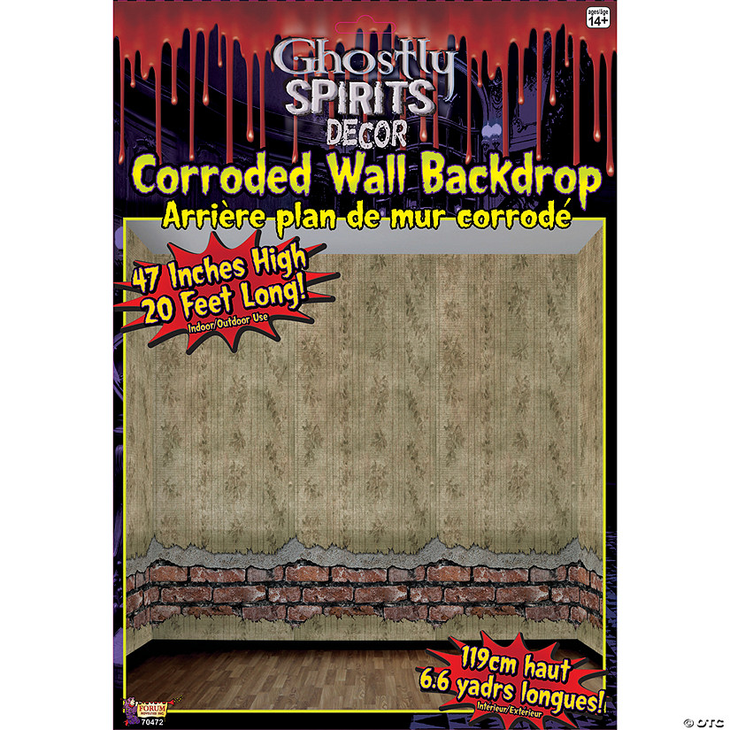 Corroded Wall Backdrop Image