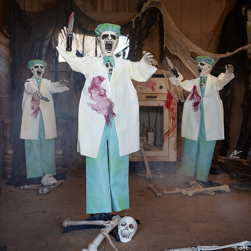 Creepy Doctor Yard Stakes Image