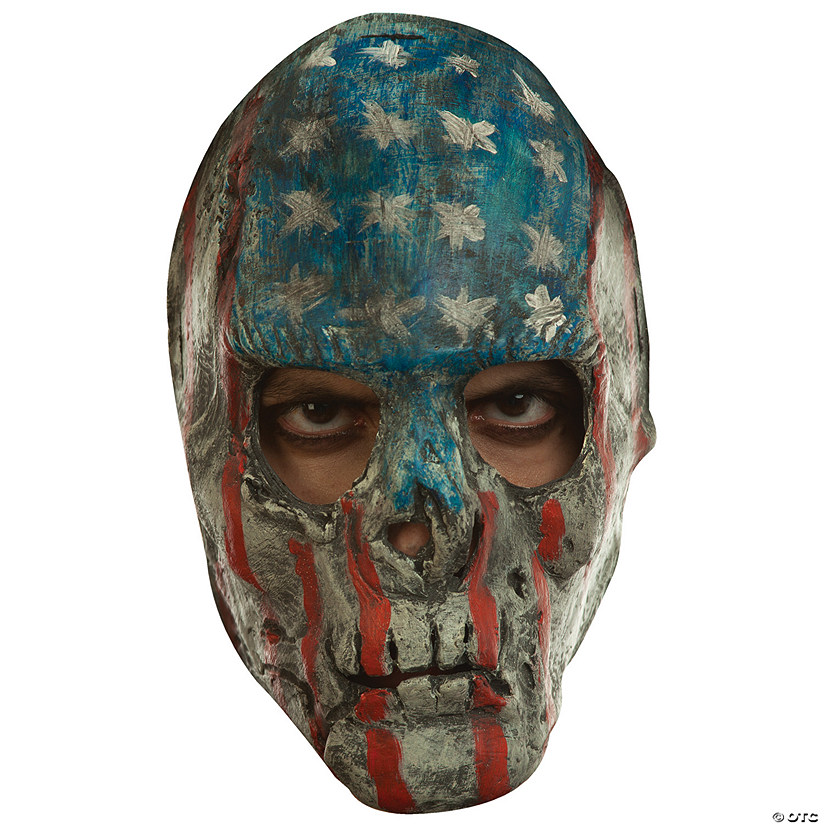 Creepy Patriotic Adult Mask Image
