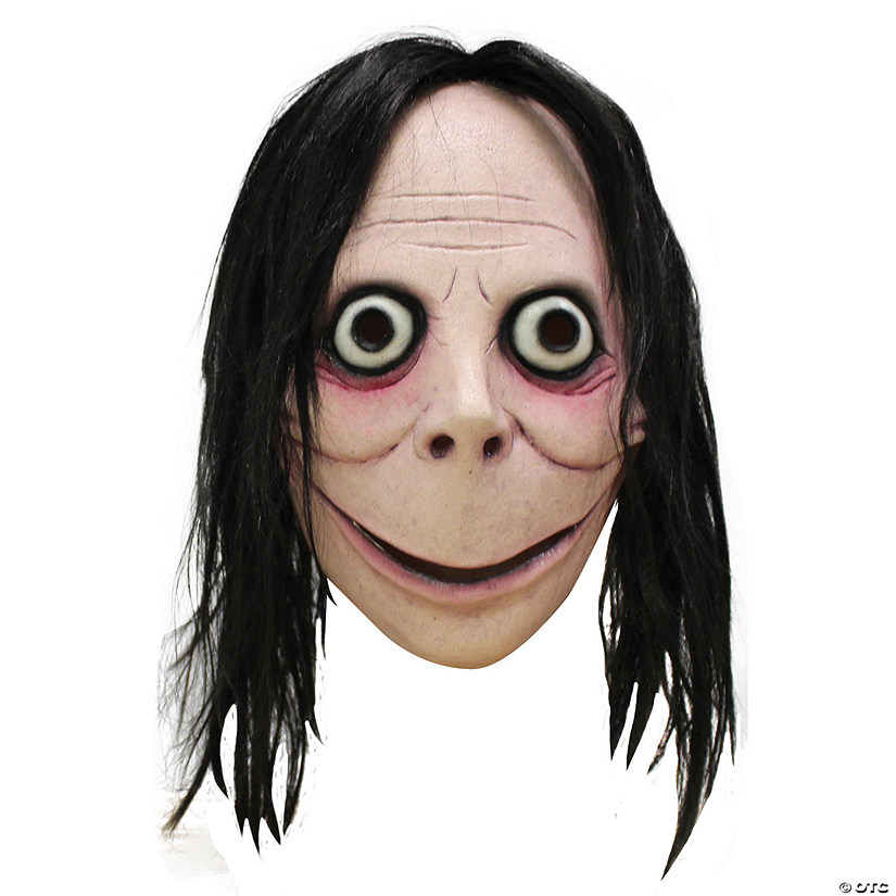 Creepypasta Momo Adult Mask Image