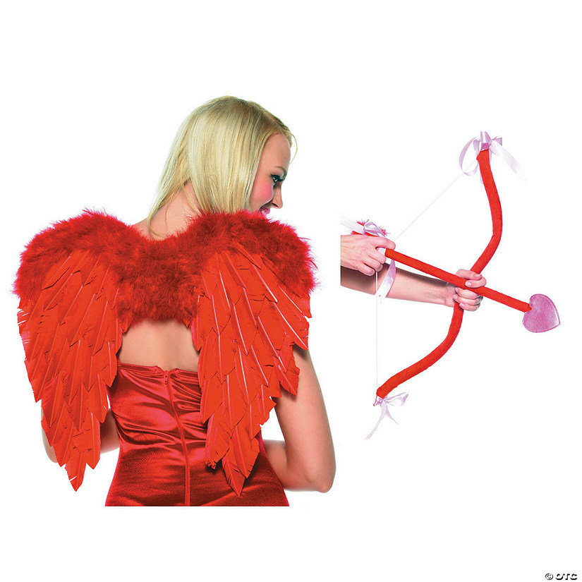 Cupid Bow, Arrow &amp; Wings Costume Kit Image