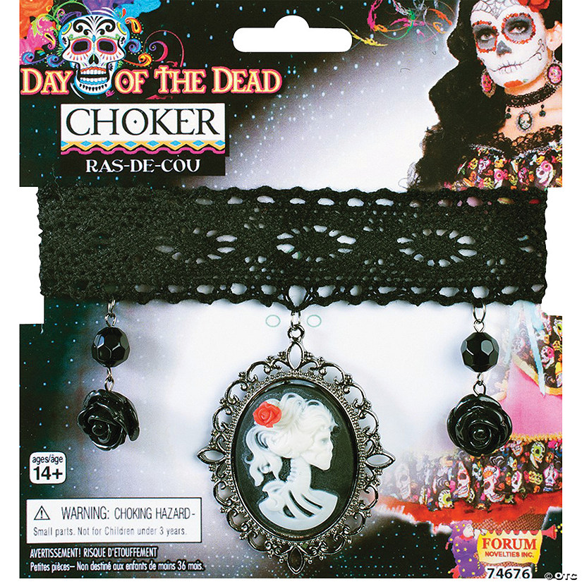 Day Of The Dead Choker Image