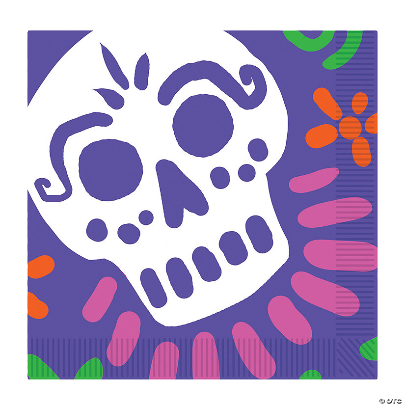Day Of The Dead Napkins Image