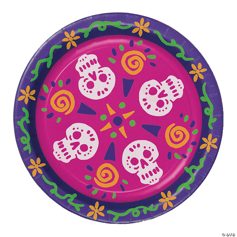 Day Of The Dead Plates Image