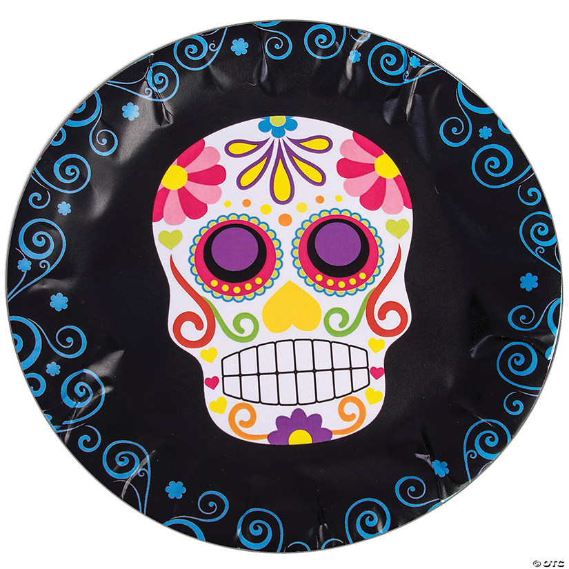 Day Of The Dead Plates Image