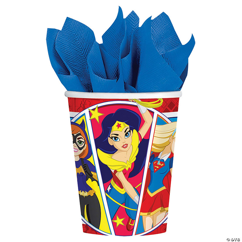 Dc Superhero Girls Paper Cups Image