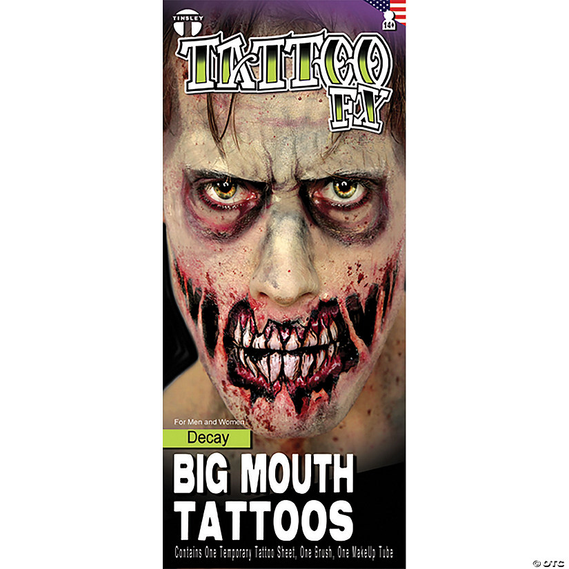 Decay Big Mouth Tattoo Fx Kit Image