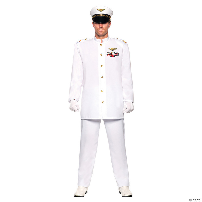 Deluxe Navy Admiral Costume Image