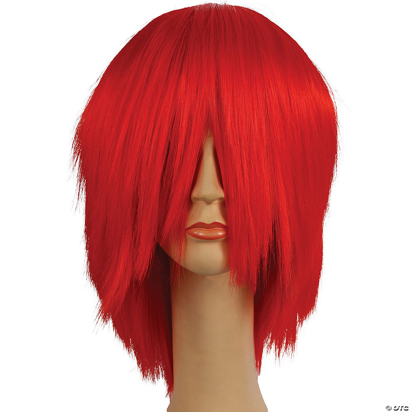 Deluxe Silly Boy Wig Red Halloween Express