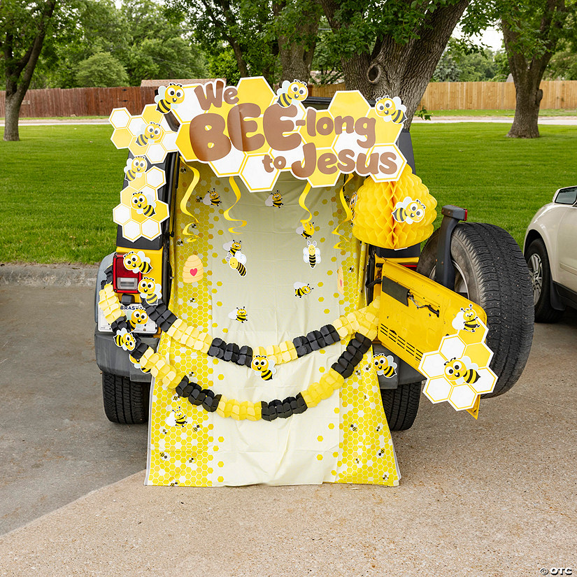 Deluxe We Bee-long to Jesus Trunk-or-Treat Decorating Kit Image