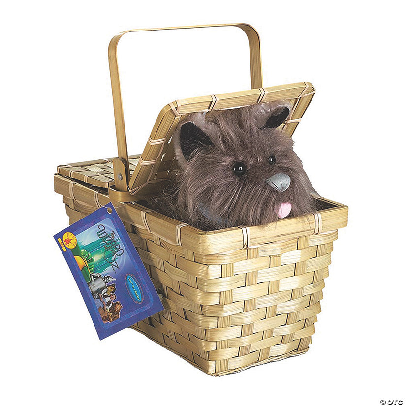 Deluxe Wizard of Oz Toto with Basket Halloween Prop Image