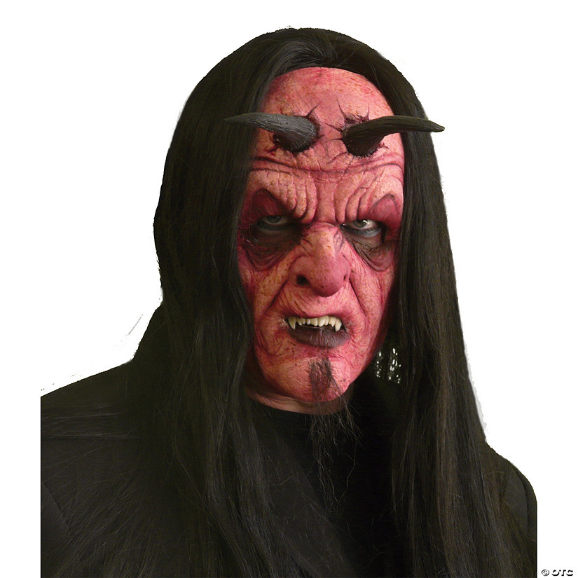 Devil Full Face Foam Prosthethic Image