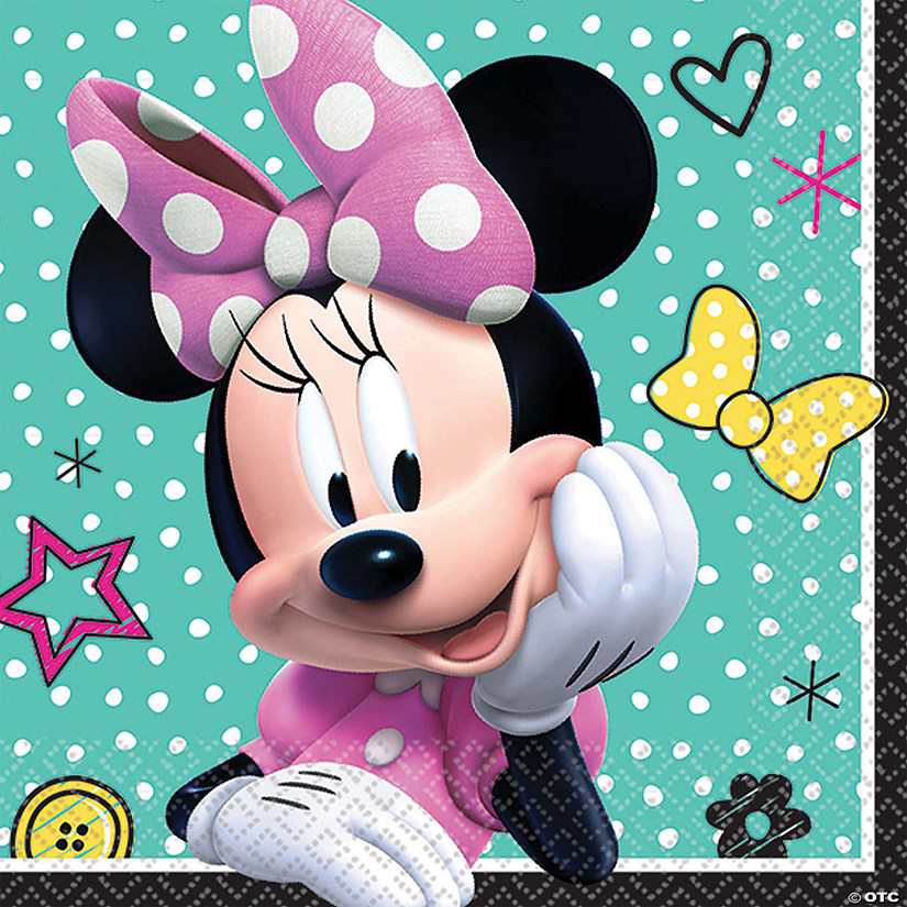 Disney Minnie Mouse Beverage Napkins Image