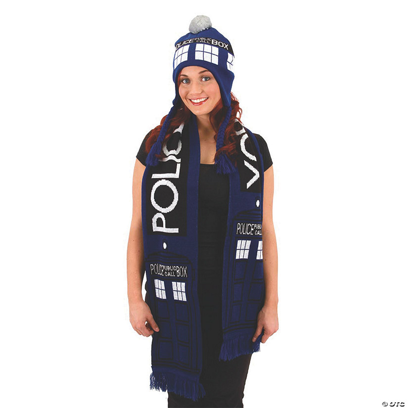 Doctor Who Tardis Laplander Hat Image