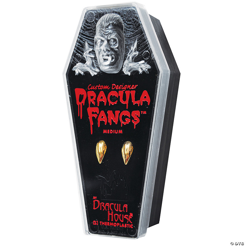 Dracula Gold Fangs Image