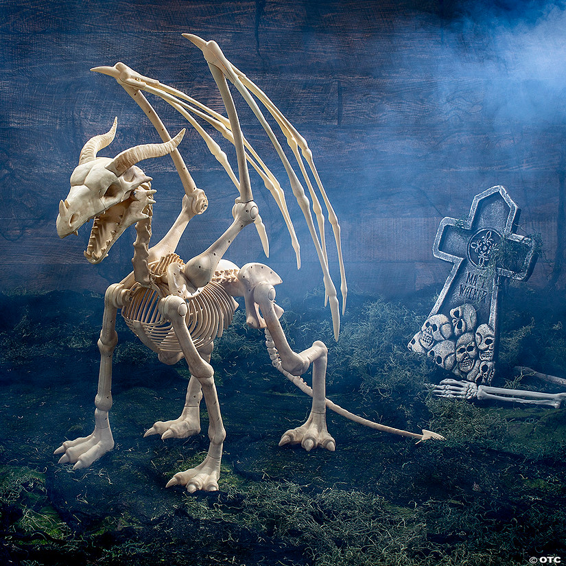 Dragon Skeleton Halloween Decoration Image