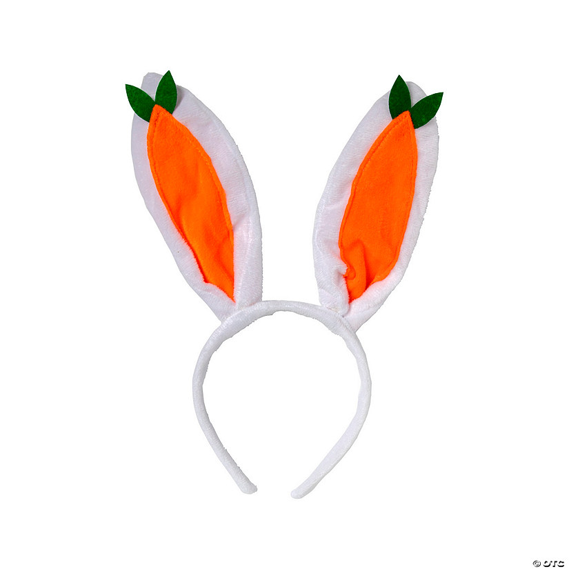 Easter Bunny Ears Carrot Head Boppers - 6 Pc. Image