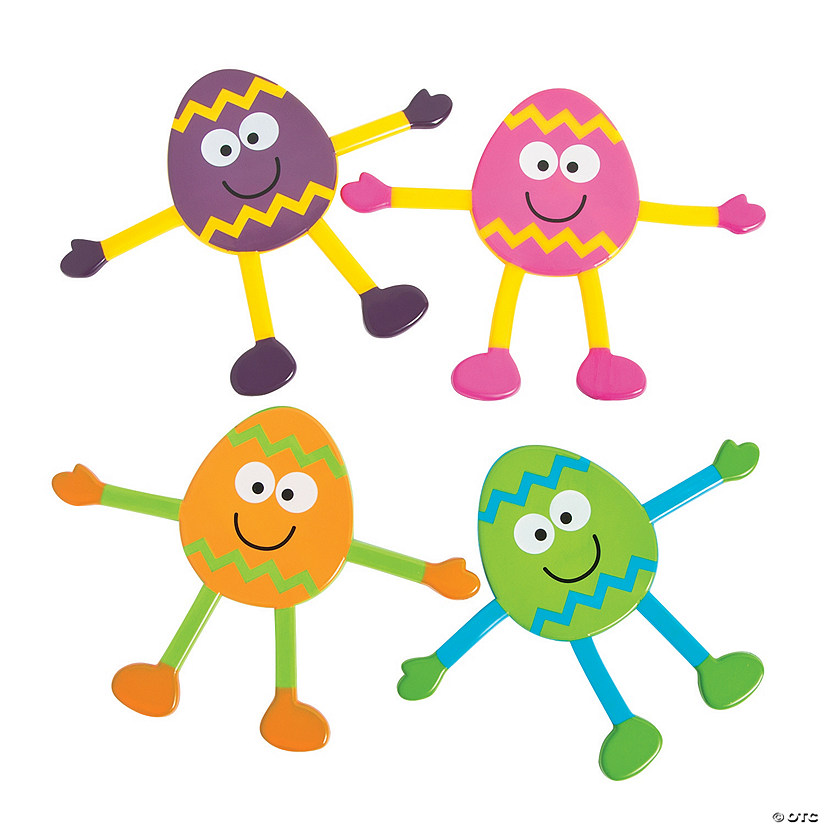 Easter Egg Bendables - 24 Pc. Image