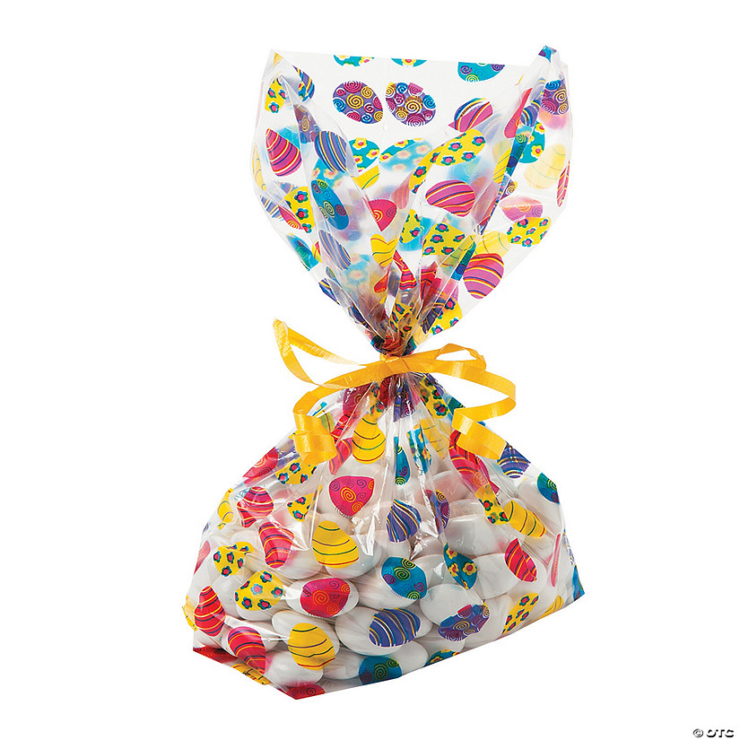 Easter Egg Cellophane Bags - 12 Pc. Image