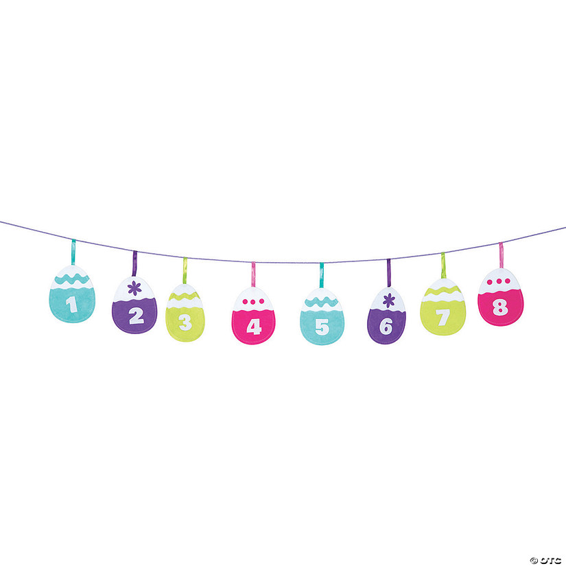 Easter Egg Countdown Garland Image