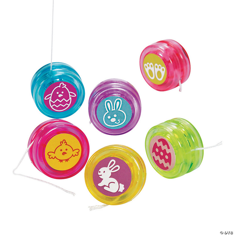 Easter Mini YoYos - 12 Pc. Image