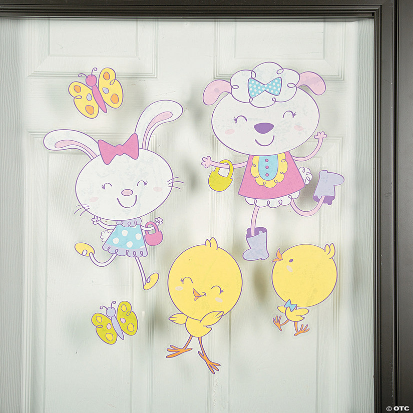 Easter Window Clings - 3 Pc. Image