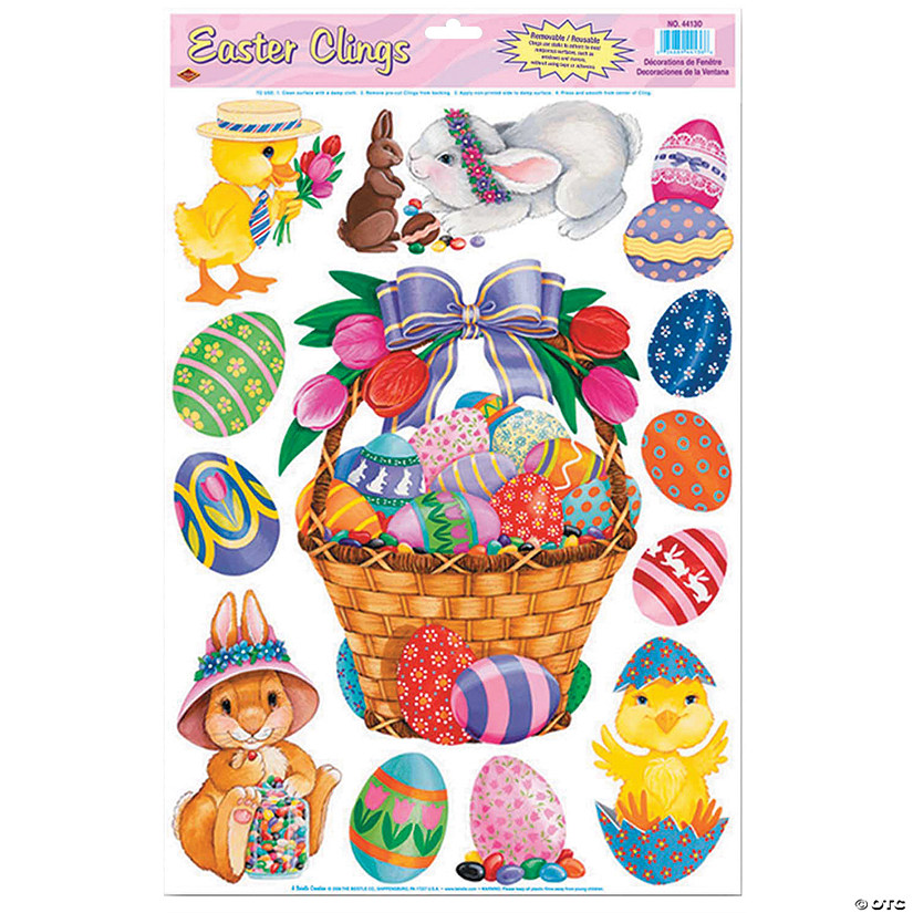 Easter Window Clings Image