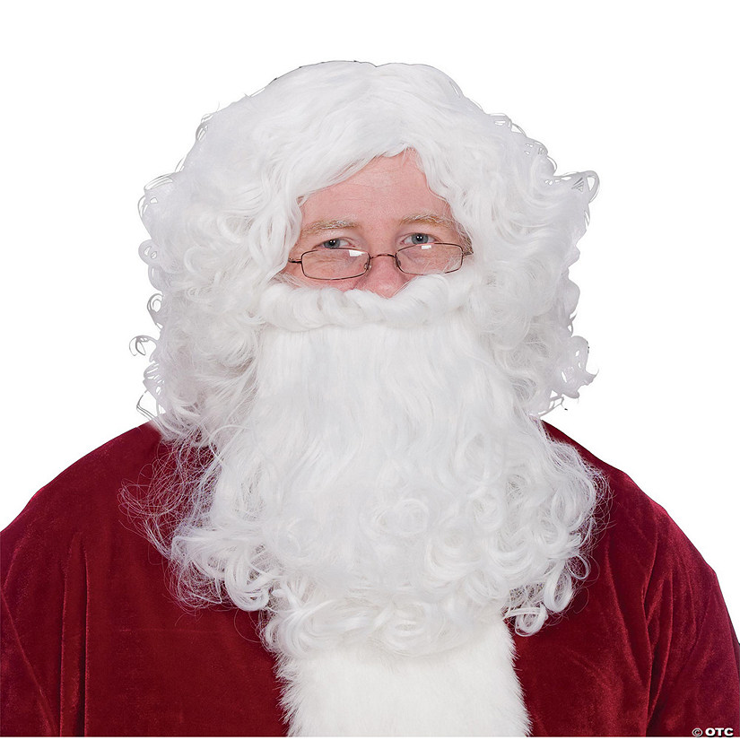 Economy Santa Wig & Beard Set Image