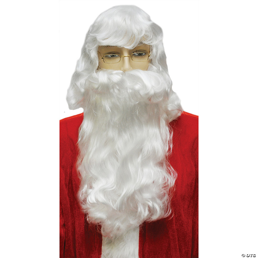 Economy Santa Wig And Beard Set Image