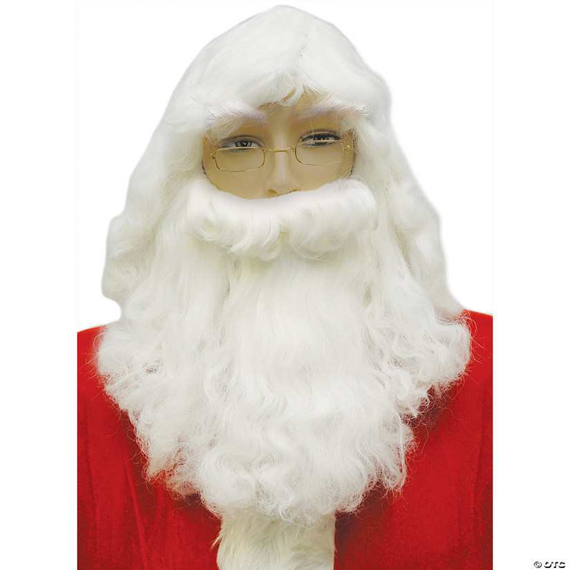 Economy Santa Wig And Beard Set Image