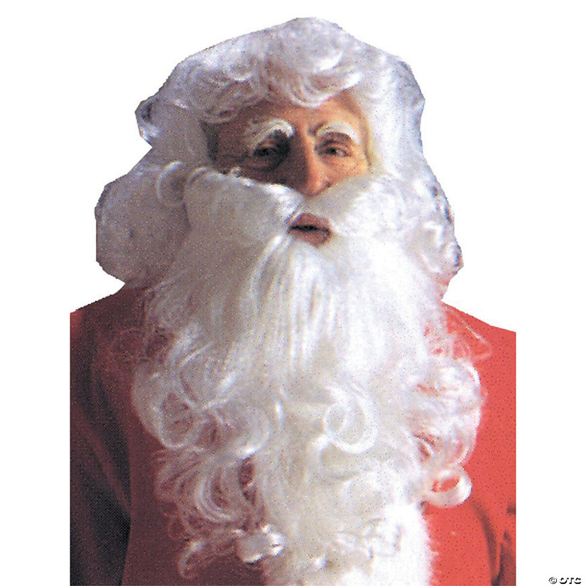 Economy Santa Wig & Beard Image