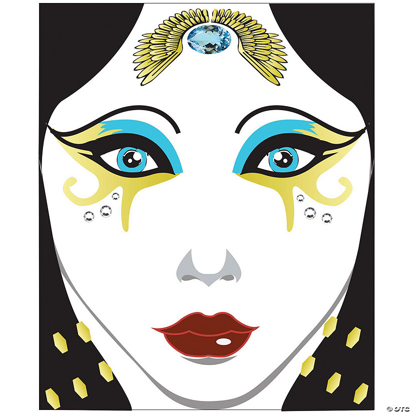 Egyptian Face Decal Image