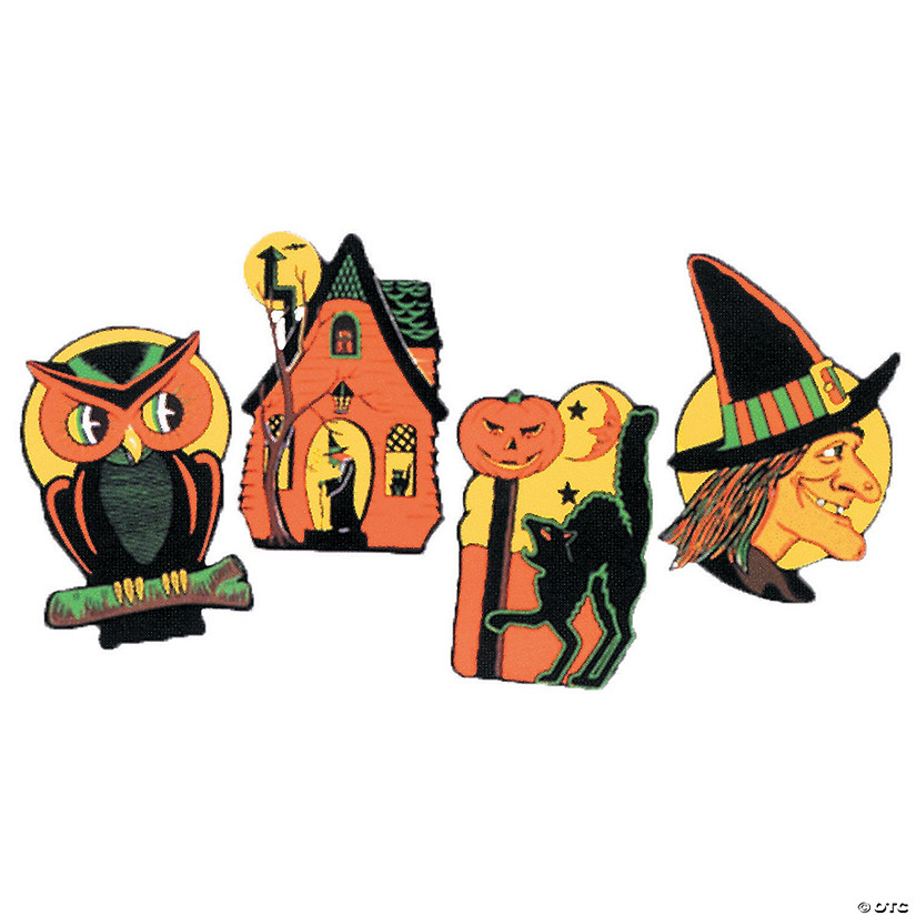 Embossed Cutout Halloween Decorations Image