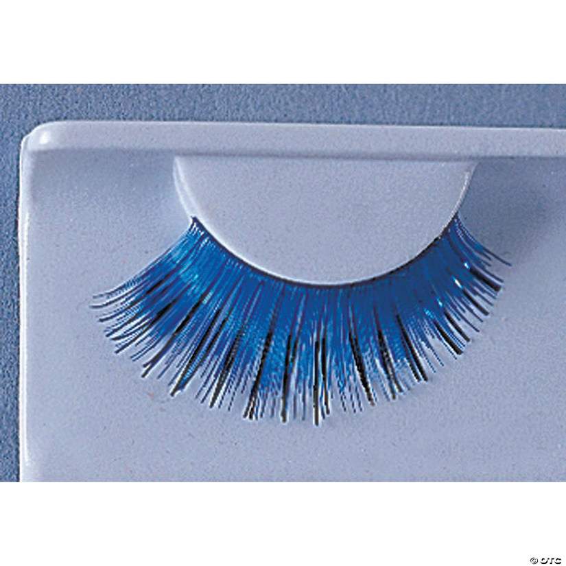 Eyelashes Blue with Black Image