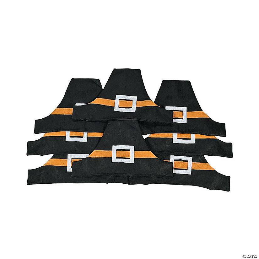 Fabulous Felt Pilgrim Hats - 12 Pc. Image